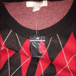 Argyle Long sleeve Sweater Plus SZ 2X 26-28